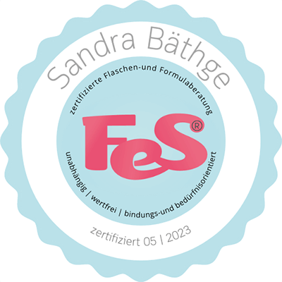 Sandra Bäthge · Zertifizierte Flaschen- und Formulaberatung · FeS · Mai 2023